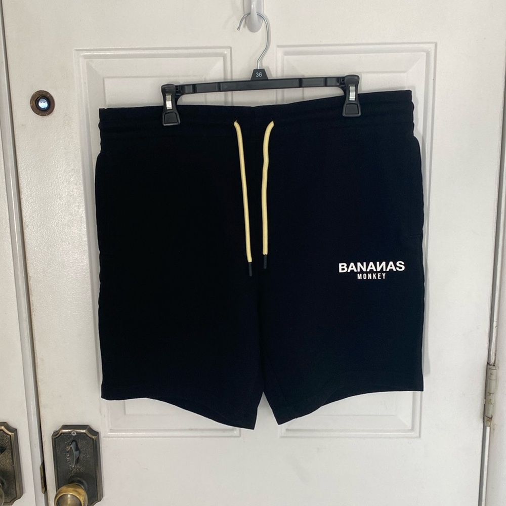 Bananas Monkey Cotton Short